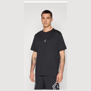 Ανδρικό Μαύρο T-Shirt Jordan με Μικρό Λογότυπο